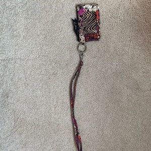 Vera Bradley lanyard